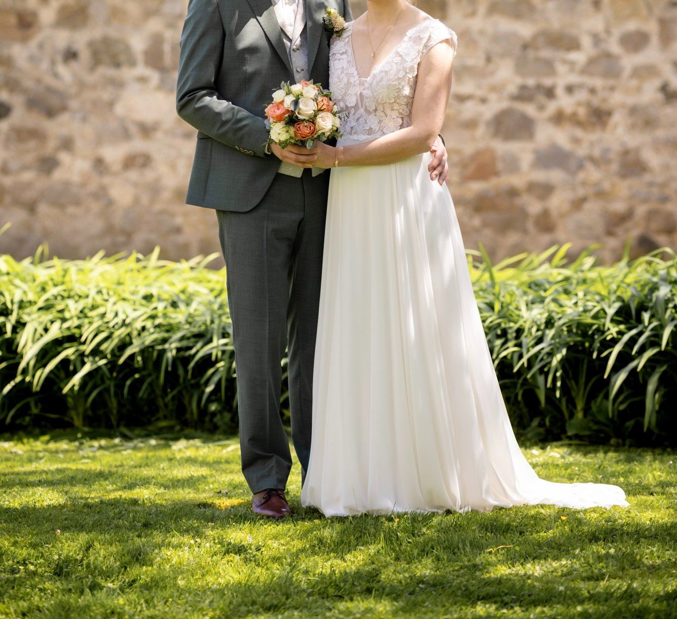 Vestiti: Secondhand Brautkleid Marylise "Long beach", Grösse 36 – Usato da Brunnen venduto da Herzig-Brautmode 4