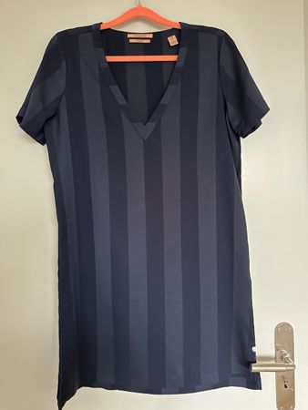Scotch&Soda Kleid, Gr. S, dunkelblau, gestreift