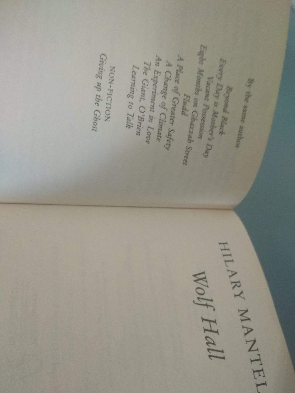 Libri: Wolf Hall Hilary Mantel – Nuovo (secondo la descrizione) da Bäch SZ venduto da Swissy46 6