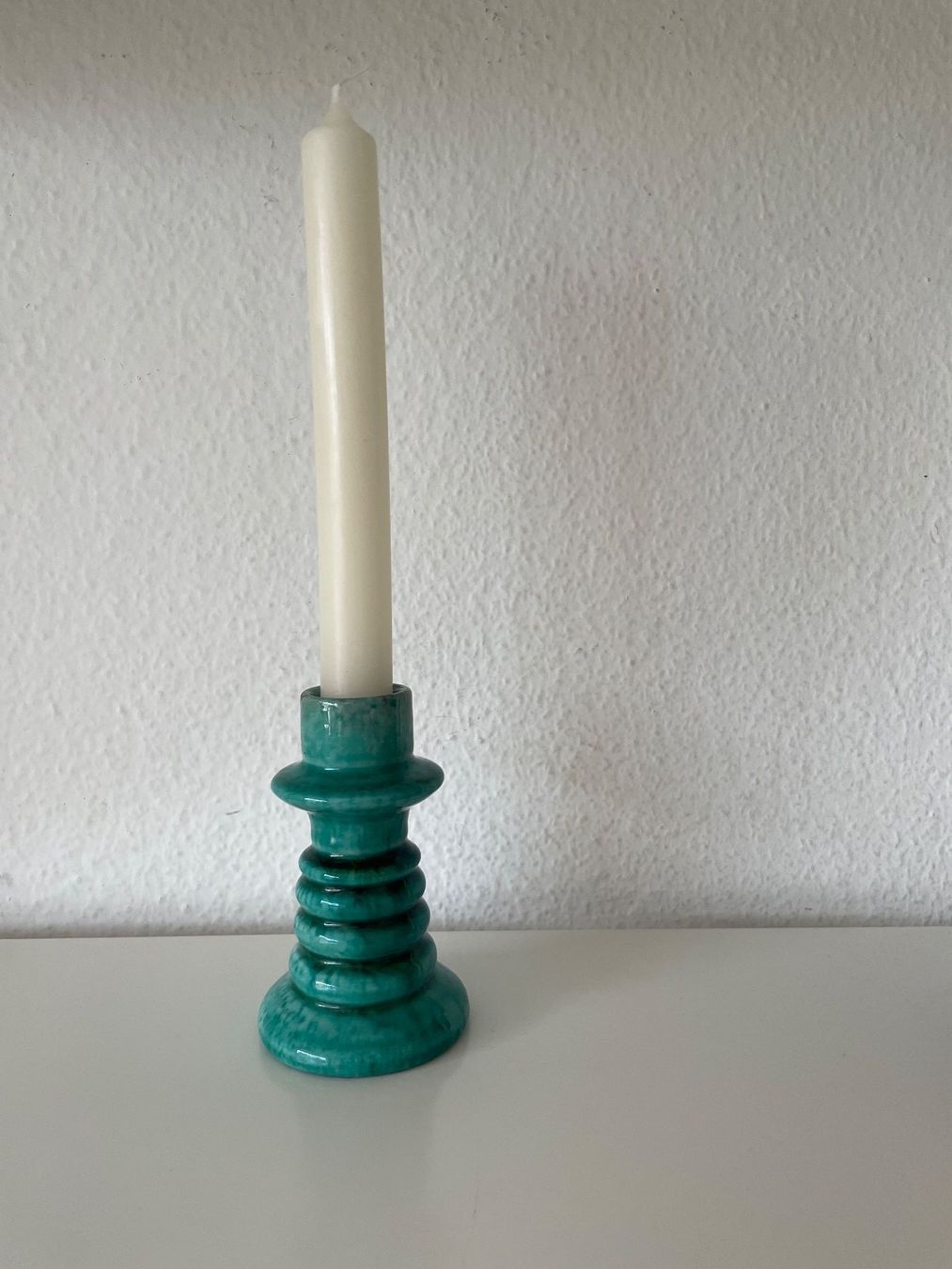 Kerzenständer: Keramik Kerzenständer, vintage, türkis – Gebraucht aus Dietlikon von VintageStudioZurich 8