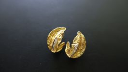 Ohrstecker 585er Gold mit zwei Brillianten