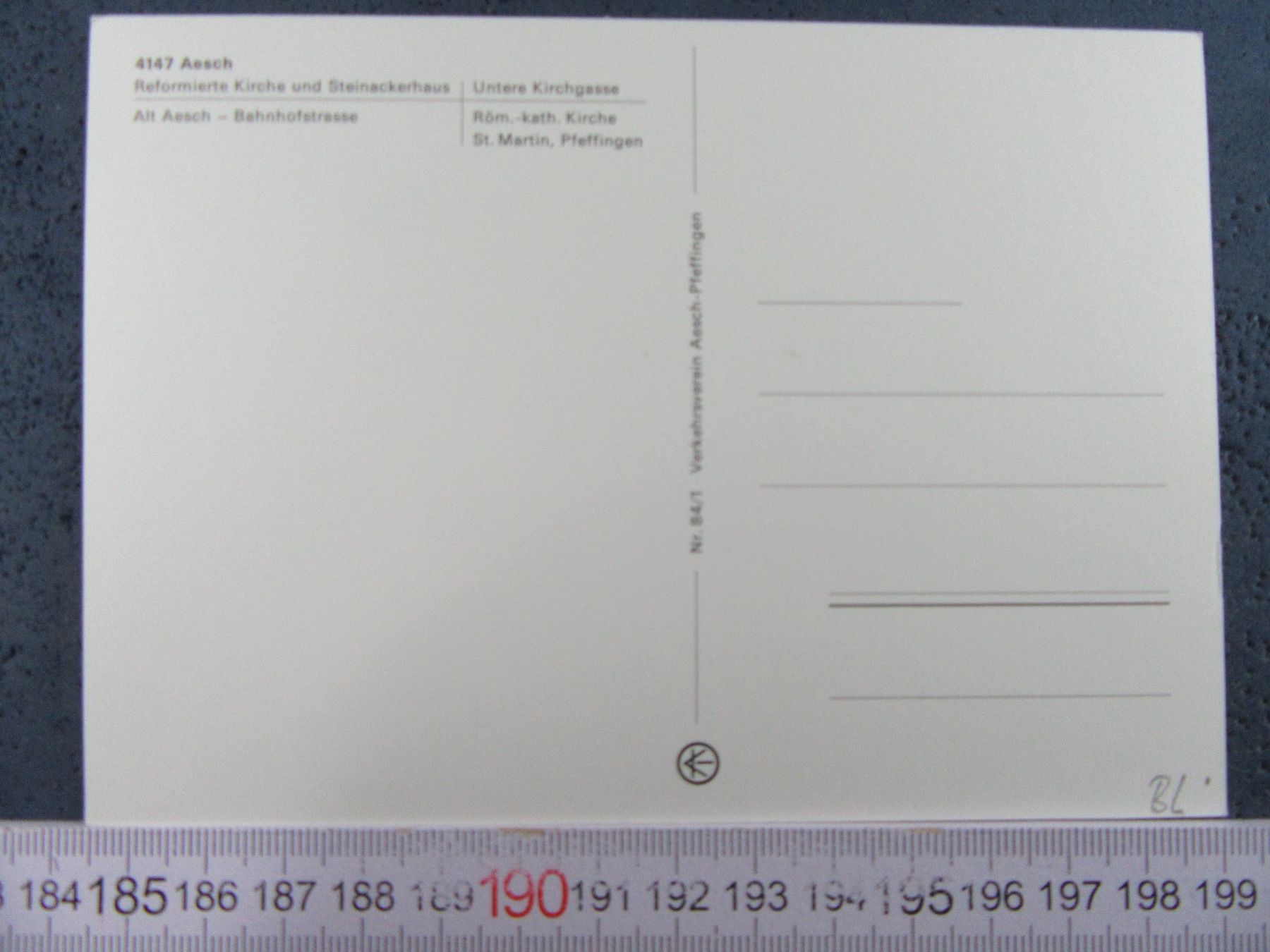 Cartes postales: AESCH-PFEFFINGEN BL AK – D'occasion à Ettingen par Hausi4711 1
