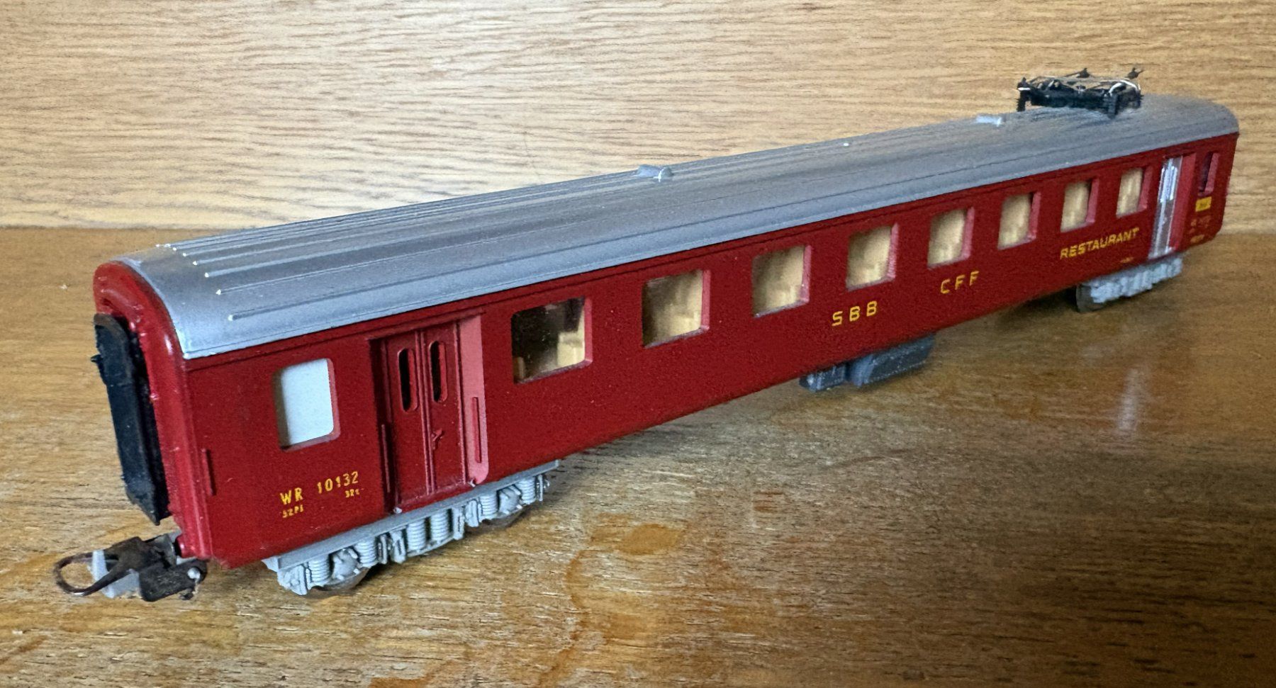 Lima Trains électriques: Lima H0 SBB EWII Speisewagen rot – D'occasion à Volketswil par zwitsch33