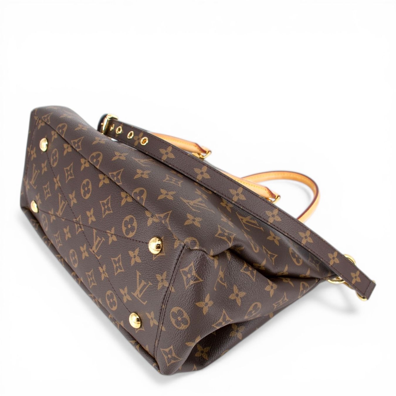 Louis Vuitton Taschen für Damen: Louis Vuitton Pallas MM Monogram safran – Gebraucht aus Binningen von Designerlabels 6