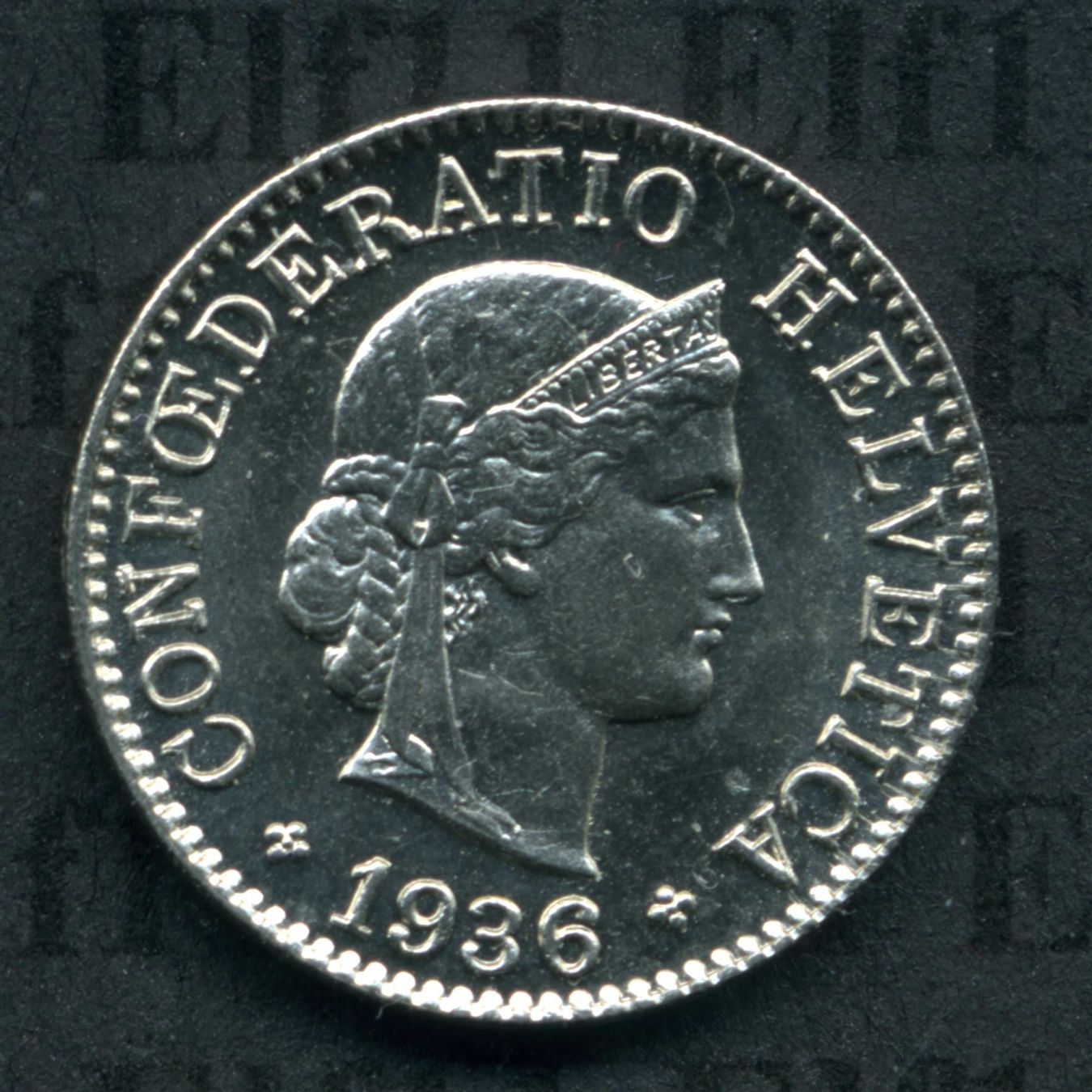 Tutti le monete: CHF___0.05 1936 stgl 5 Rappen – Nuovo (secondo la descrizione) da Widnau venduto da Elf11