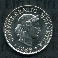 CHF___0.05 1936 stgl 5 Rappen