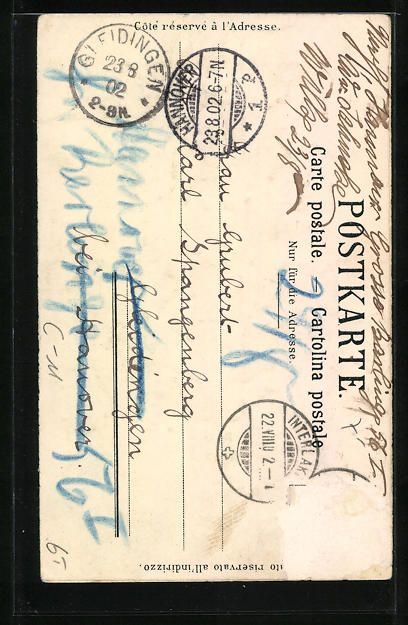 Cartoline postali: Schweiz, Schweizer Wappen, Luzern, Bern, – Usato da Berlin venduto da bartko-reher 1
