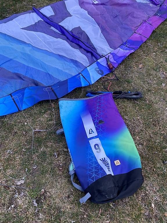 Aquilone: Kite Harlem Thrive 9m 2025 – Usato da Bauen venduto da Samuelson1990 1