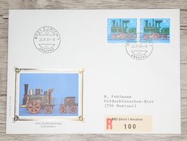 CL01 Enveloppe + Timbre Suisse 1983