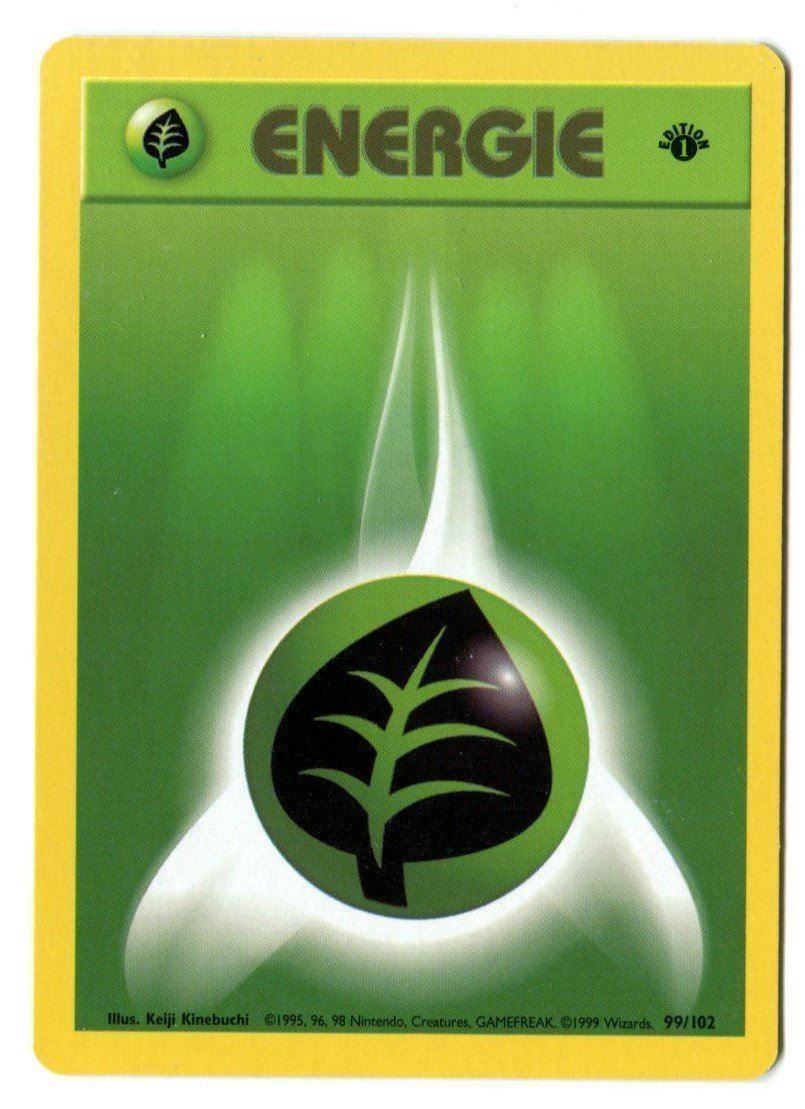 Pokémon Carte collezionabili: Pflanzen-Energie Basis 1.Edition 99/102 – Usato da Dornach venduto da Deco89