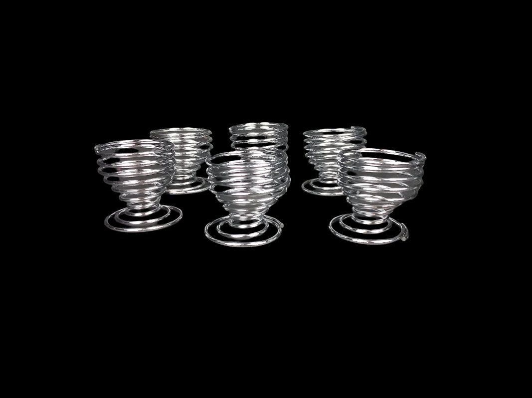 Altre Stoviglie: APOLLO Set 6 Chrom Eierbecher – Usato da Hünenberg venduto da Restwert_Zug