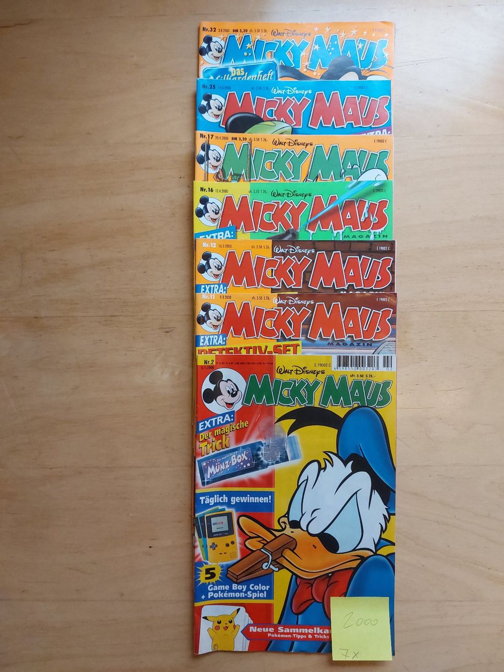 Comics: 21 MICKY MAUS - 1999 / 2000 / 2001 – Gebraucht aus Gipf - Oberfrick von Esnoopy 2