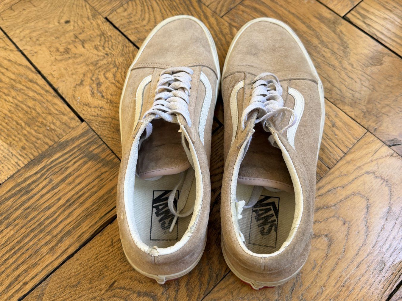 Vans Scarpe da uomo: Vans Old Skool beige Wildleder, Grösse 42.5 – Usato da Zürich venduto da LeoMoves 4