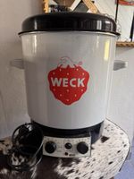 Weck Einkochautomat 15 mit Zubehör gebraucht