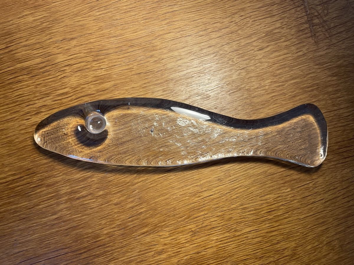 Glasi Hergiswil Tutte le decorazioni: Dekofisch aus Glas, Glasi Hergiswil – Nuovo (secondo la descrizione) da Dietlikon venduto da VintageStudioZurich