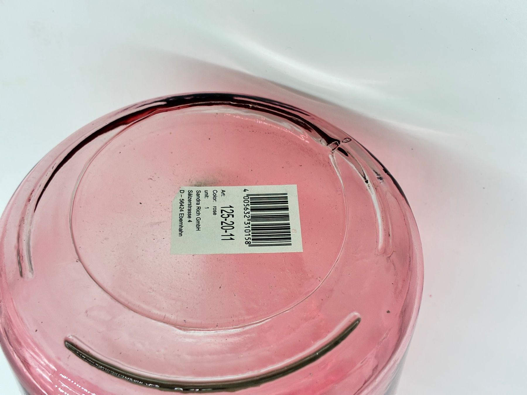Vasi & Recipienti: Glasvase Rosa / Apothekenglas-Stil – Nuovo (secondo la descrizione) da Hinterforst venduto da Gartenweib 3
