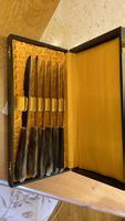 Set de 6 couteaux de table corne