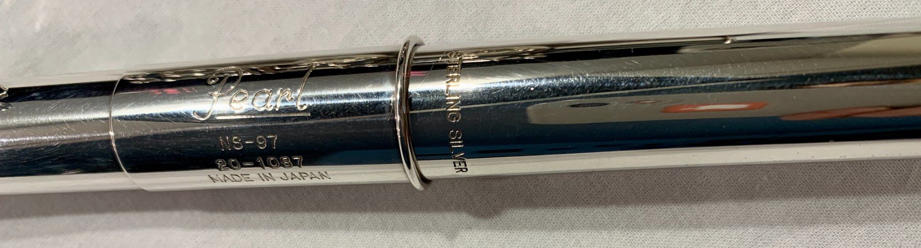 Strumenti musicali: Querflöte Pearl NS-97 mit Silberkopf – Usato da Brugg AG venduto da Beaver41 4