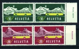 1953, Nr.314–315, Sondermarken Alpenpost, ohne Falz **