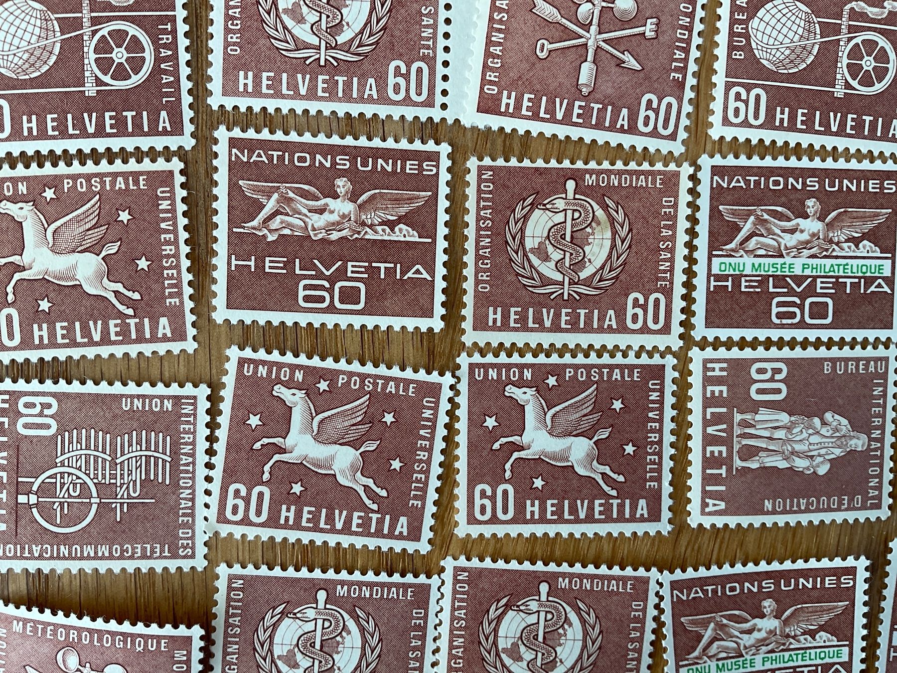 Tutti i francobolli: 60Fr Ämter Frankaturware ungestempelt postfrisch Sammlung – Nuovo (secondo la descrizione) da Wil SG venduto da Chefsugus 5