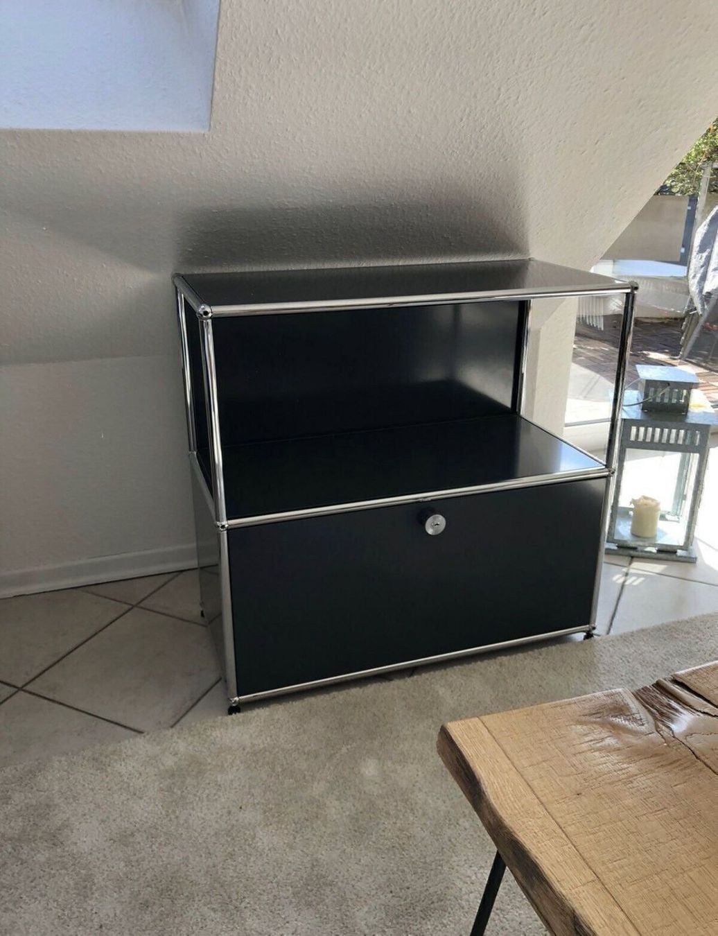 USM Cassettiere: USM Haller Sideboard Schwarz – Usato da Opfikon venduto da lula21 1