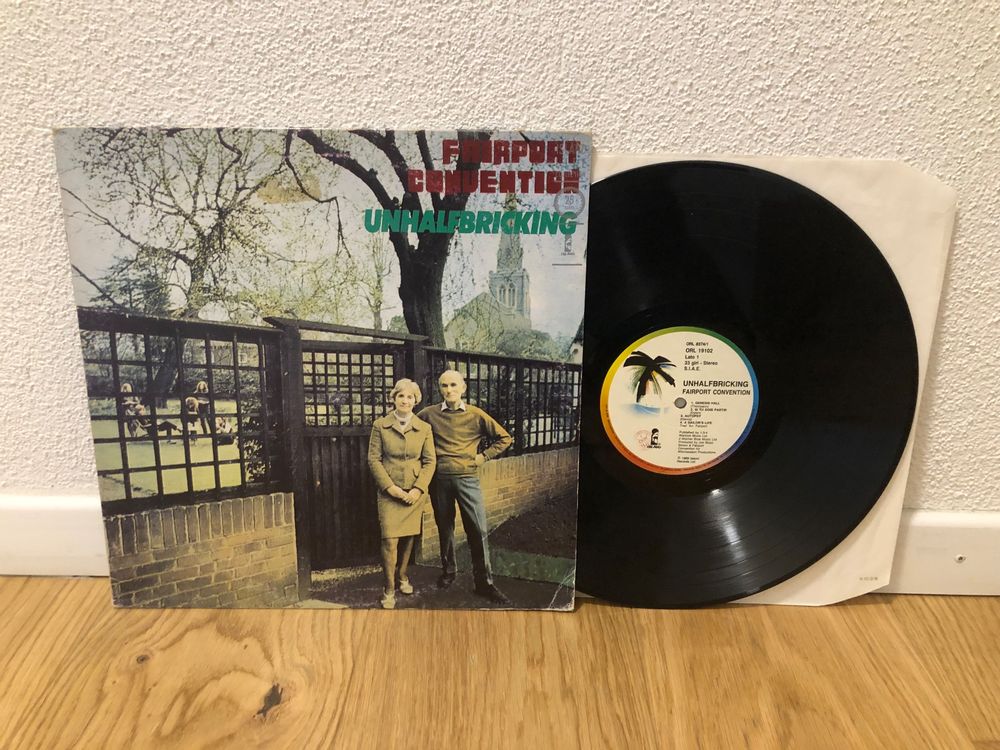 FAIRPORT CONVENTION UNHALFBRICKING LP ROCK FOLK Kaufen auf Ricardo