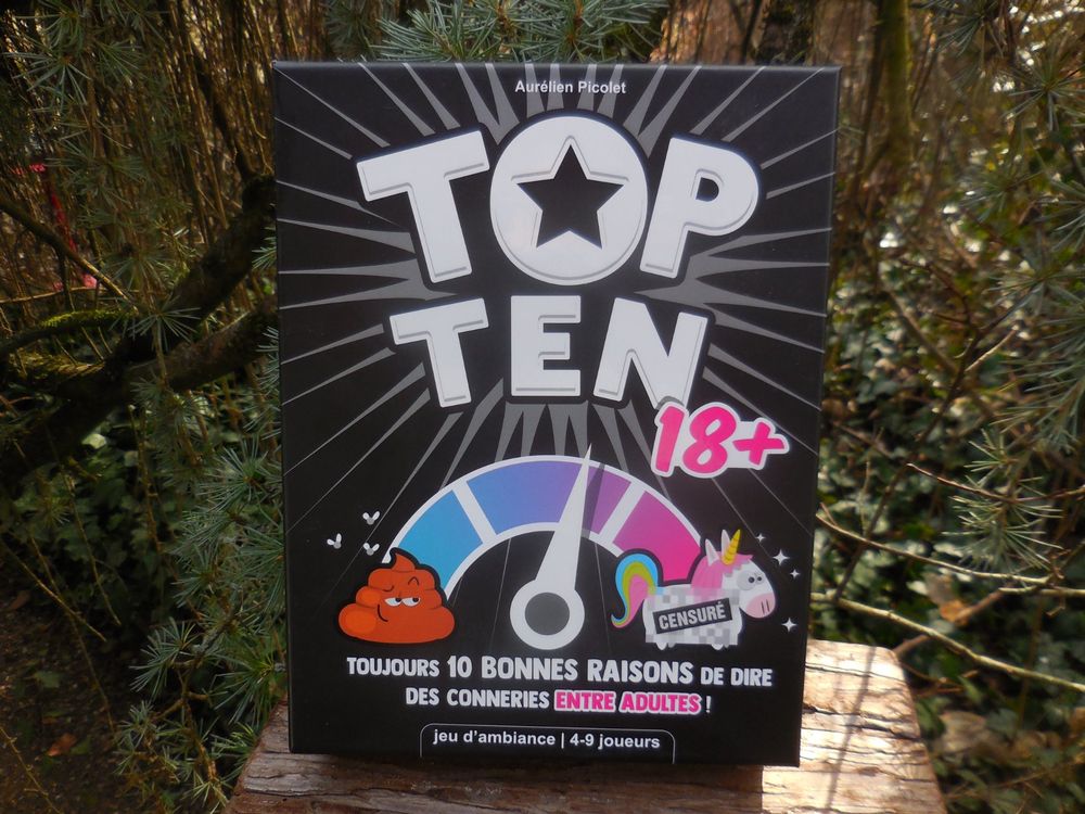 Top Ten, jeu de société Cocktail Games