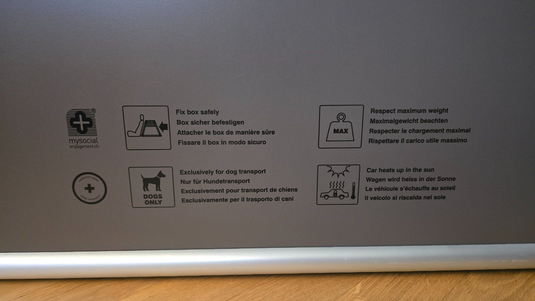 4pets Gabbie, trasporto & Sicurezza: Hundebox - 4Pets DogBox Eco 3 – Usato da Zürich venduto da loppi07 5