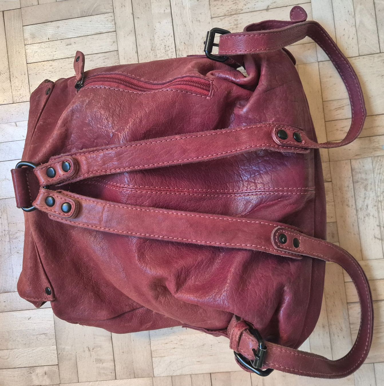 Margelisch Rucksäcke: Rucksack Leder – Gebraucht aus Tschugg von nacobi 1
