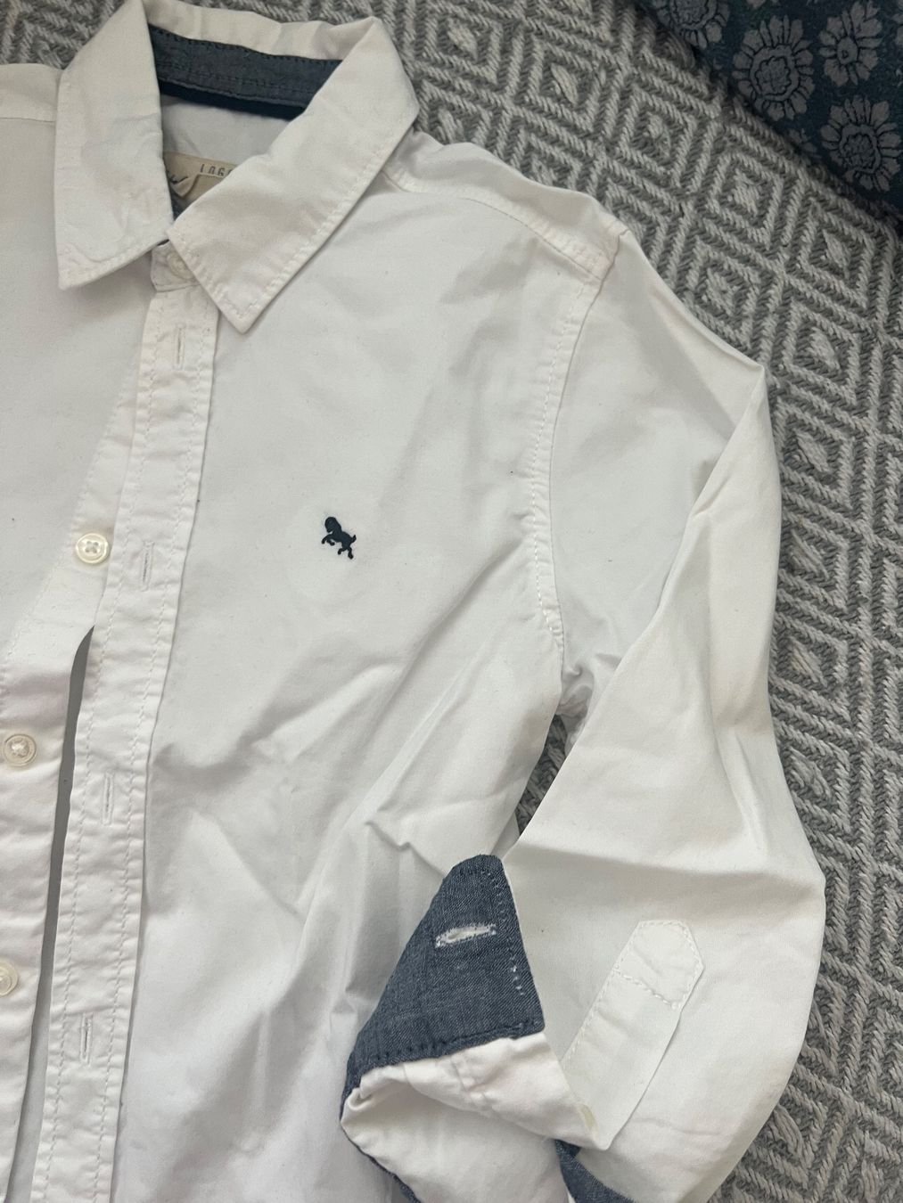 H&M Camicie, T-shirt & Polo: LOGG H&M HEMD WEISS NEU 110 – Nuovo (secondo la descrizione) da Basel venduto da theo-g77 1