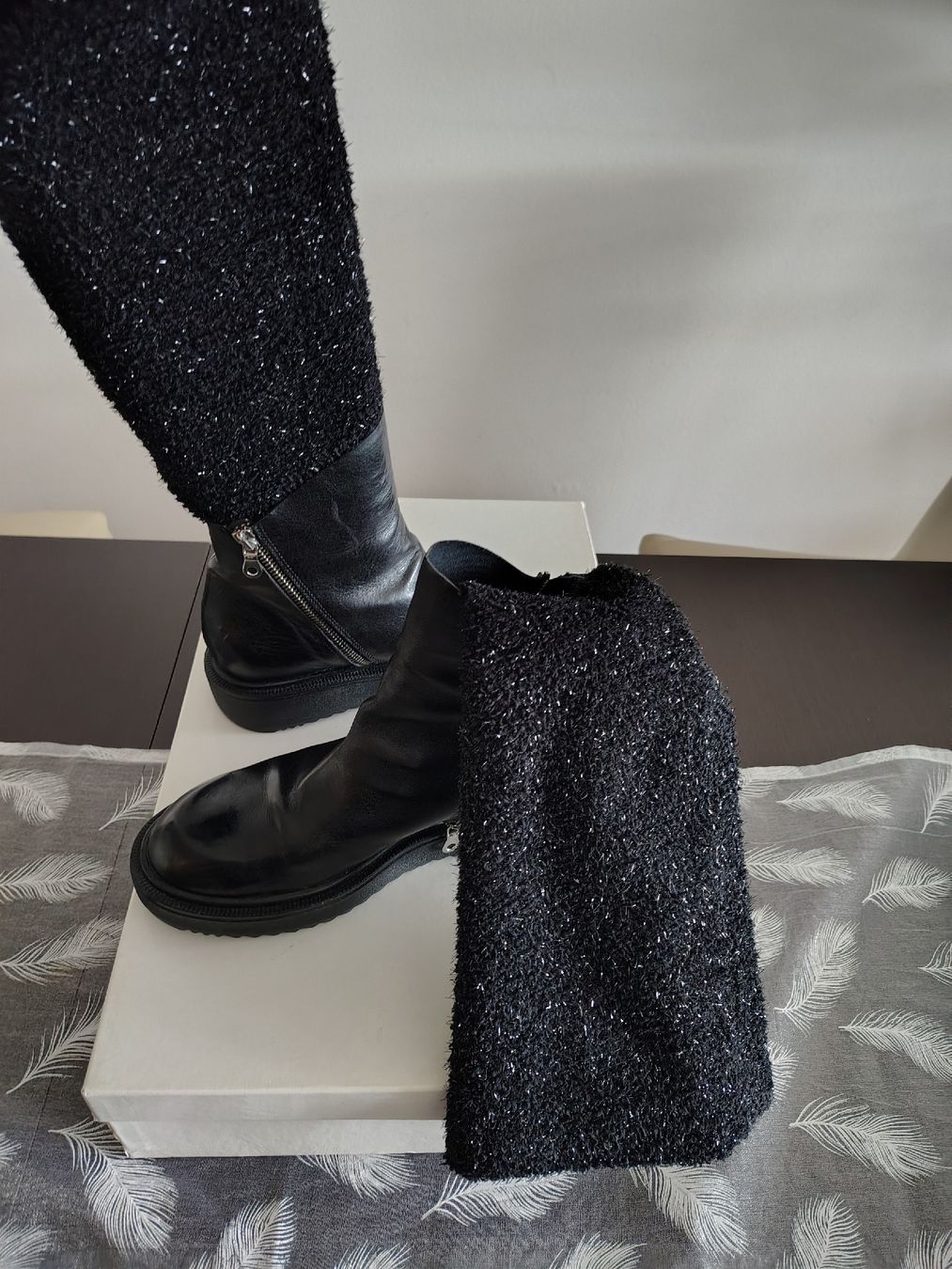 Damenschuhe: Scarpa/Stivale con calzettone – Gebraucht aus tenero von Mam74 6