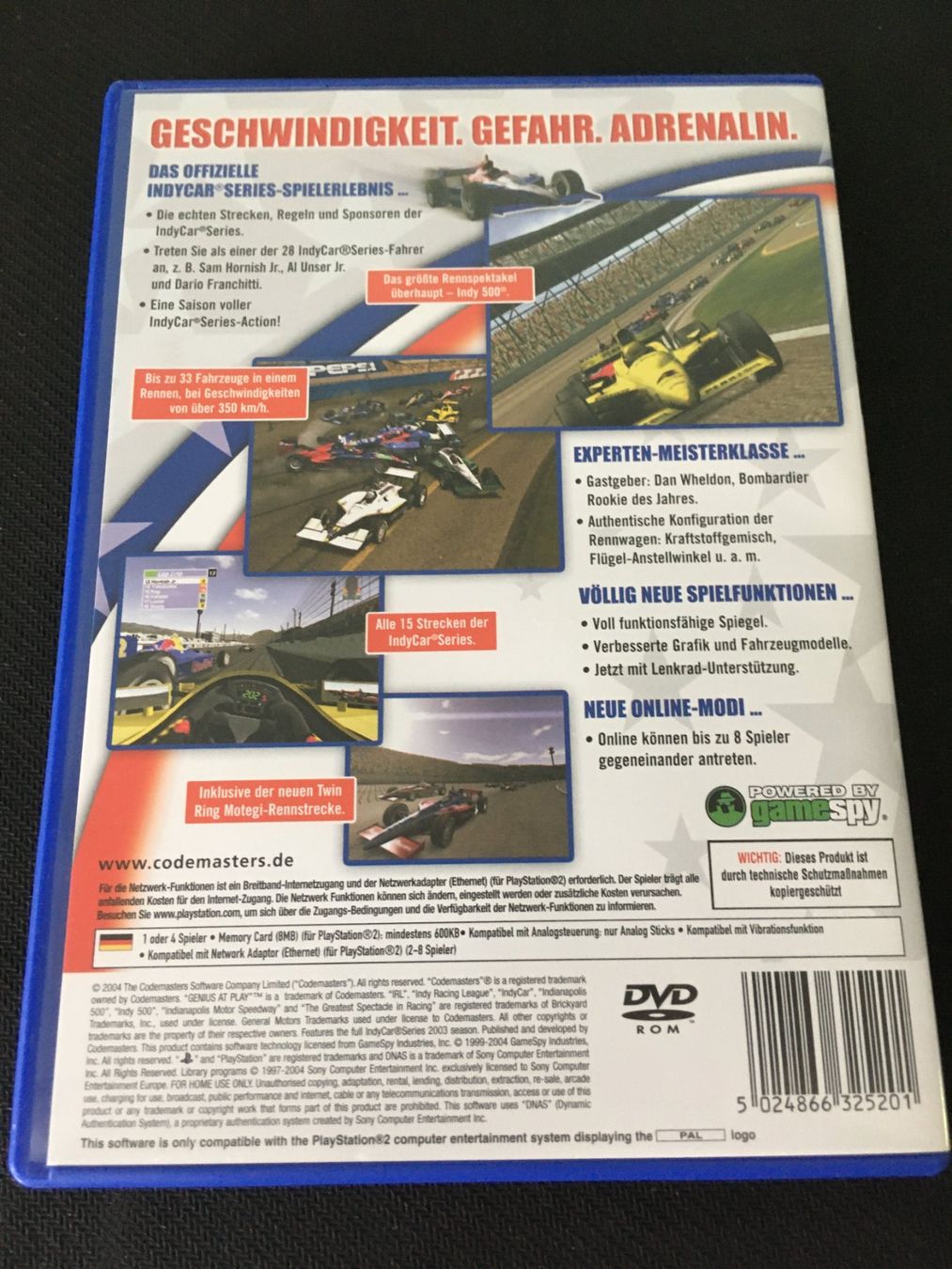 Sony Giochi: IndyCar Series 2005 PS2 / Playstation 2 – Usato da St.Gallen venduto da Punktchen01 1