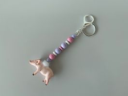 SCHLEICH Schlüssel Anhänger Ferkel Schwein