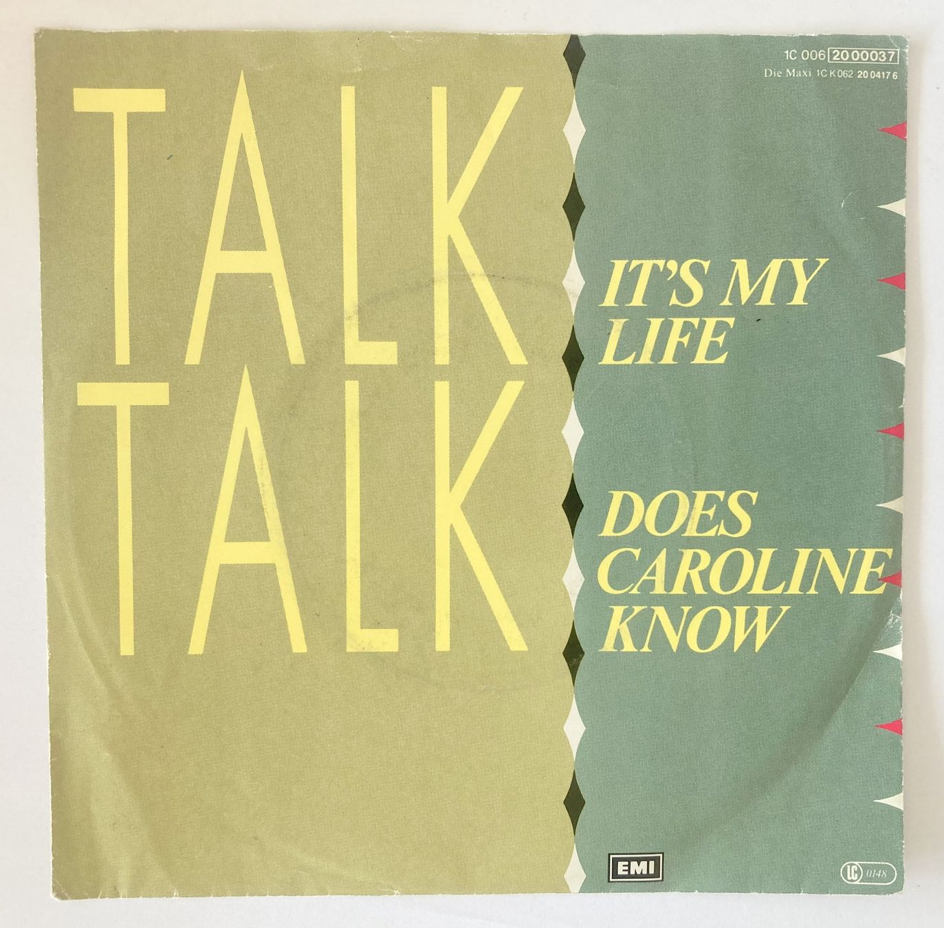 Dischi in vinile: TALK TALK - IT'S MY LIFE – Usato da Bottens venduto da hotter-than-hell