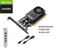 Nvidia Quadro P1000 Grafikkarte 4GB Low oder High Profile