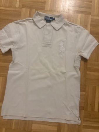 Polo Ralph Lauren Big Pony blanc Slim Fit M