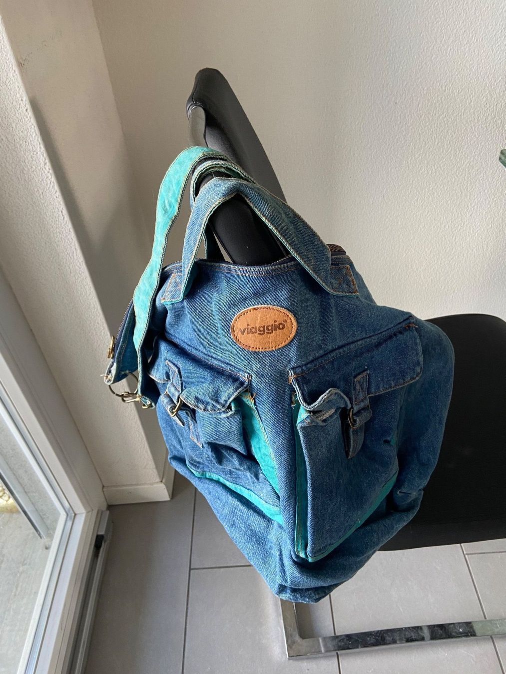 Borse da donna: Grosse leichte Jeans Reisetasche viaggio – Nuovo (secondo la descrizione) da Oftringen venduto da andrax 3