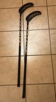 2 Fat Pipe Unihockeystöcke schwarz