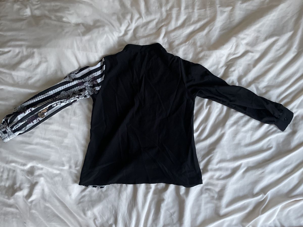 Shein Camicette: Schicke Bluse mit Streifenmuster, Grösse S – Usato da Rafz venduto da Bina261 1