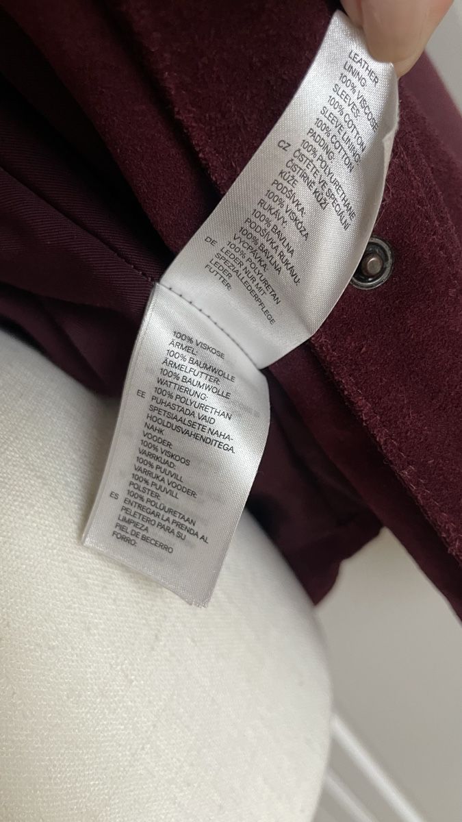 Jacken: Collage Wildlederjacke H&M Studio Collection – Gebraucht aus Schlieren von hye_jv95 3