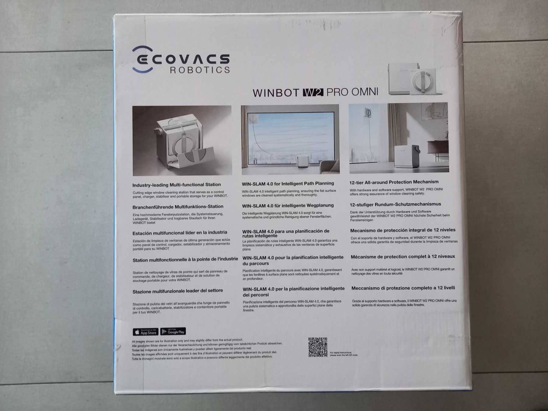 Ecovacs Altro per la casa: Ecovacs Winbot W2 Pro Omni – Nuovo e nell'imballaggio originale da Courtételle venduto da Chris28 2