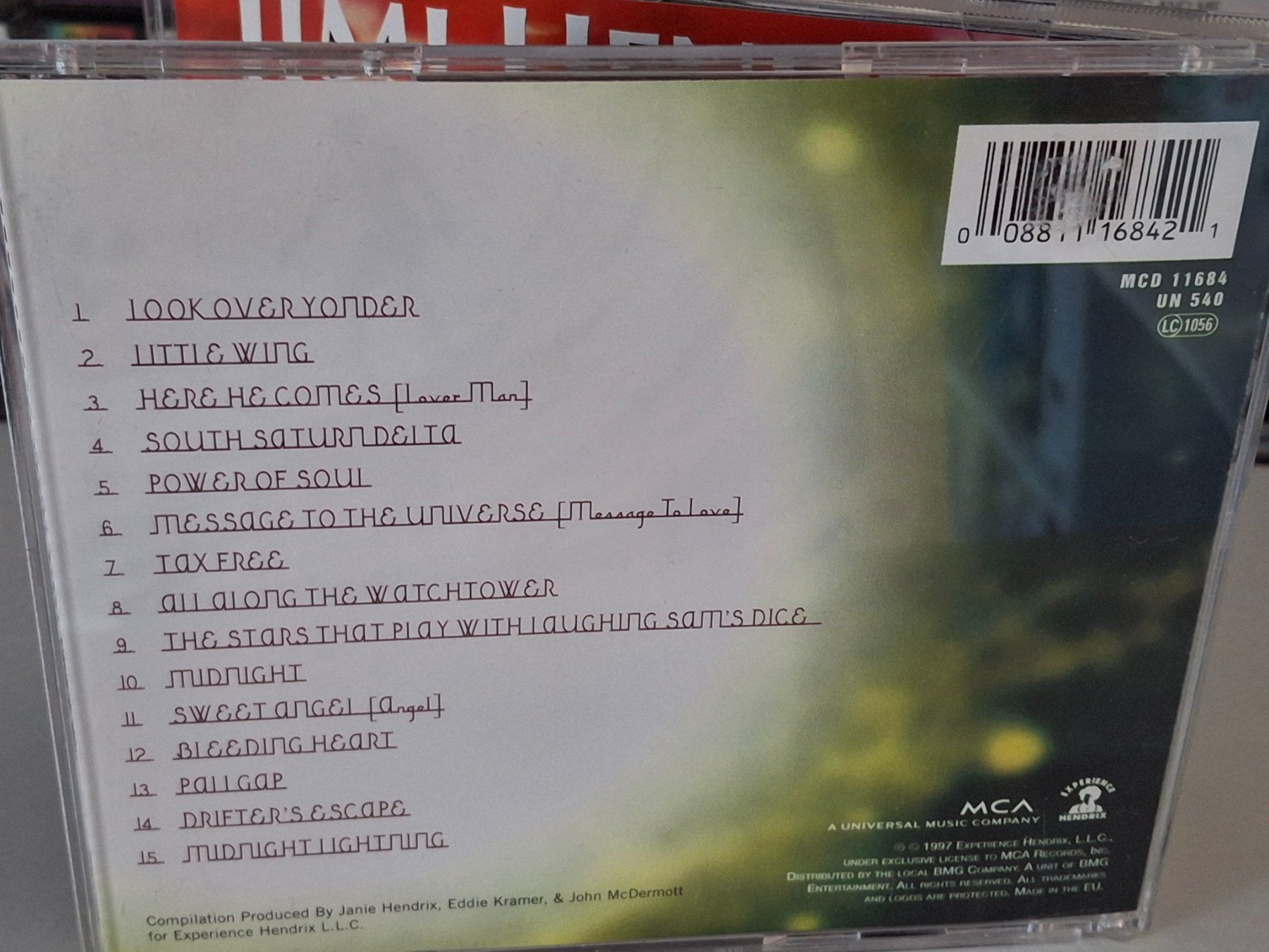 CD: CD Jimi Hendrix -South Saturn Delta – Usato da Aarberg venduto da Jackup1 1