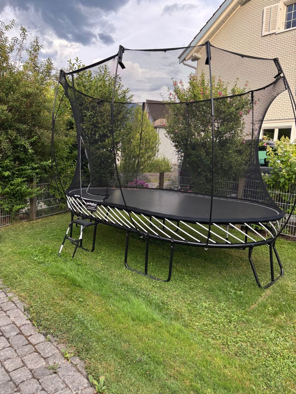 Springfree Trampolines: Springfree Trampolin Large Oval 092 – D'occasion à Grabs par Windancer 3