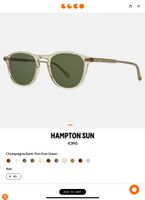 Sunglasses Garret leight. Impeccable condition, no scratches