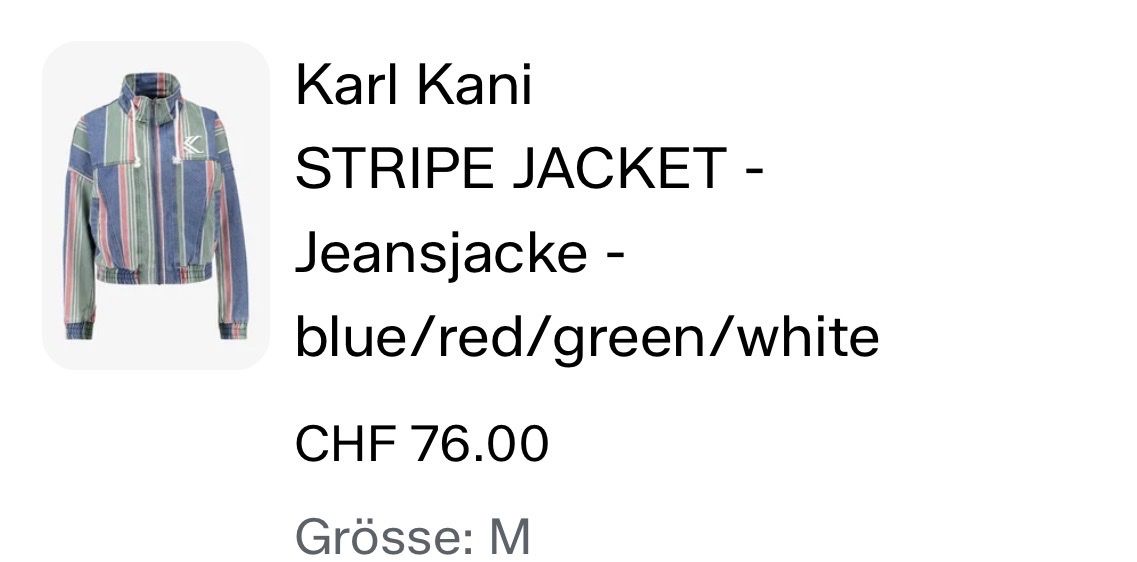 Giacche: Karl Kani Jeansjacke/Übergangsjacke/ M – Nuovo (secondo la descrizione) da Unterengstringen venduto da nik_865m 3