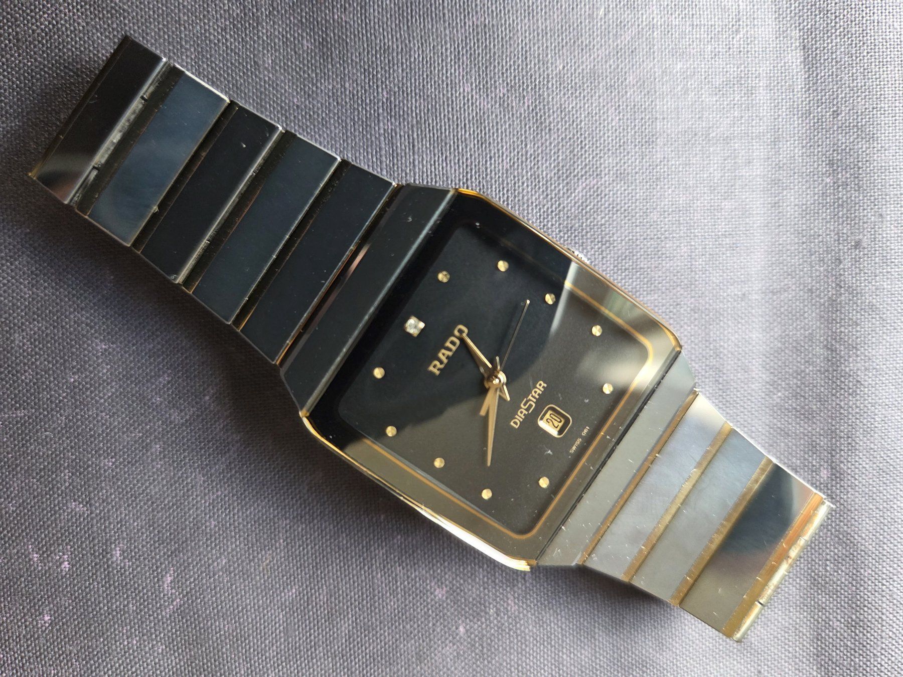 Rado Orologi: RADO DiaStar Anatom Quartz Safir-Glas – Usato da Zürich venduto da rue1953 1