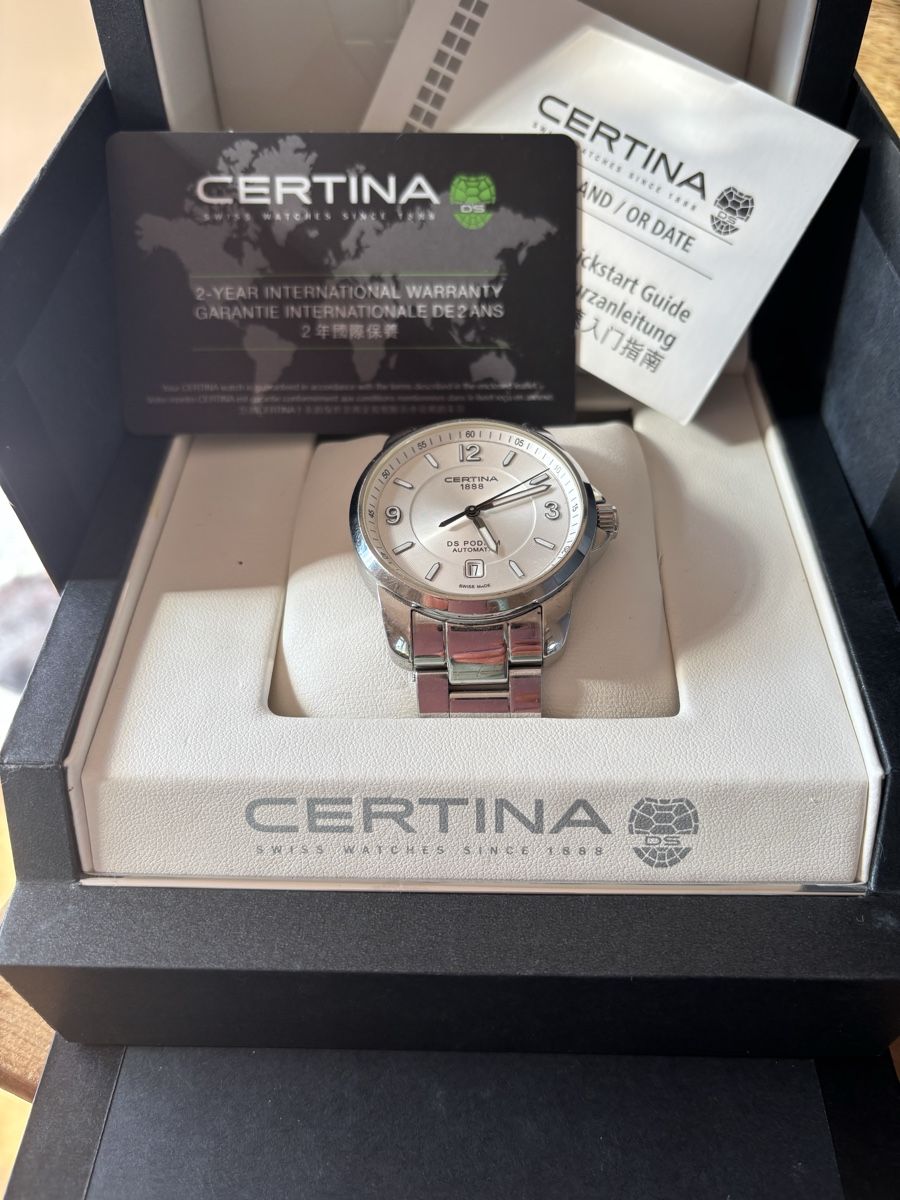 Certina Orologi: Certina DS Podium Automatic - Swiss Made Elegance! – Usato da Biel/Bienne venduto da CuriousCat 7
