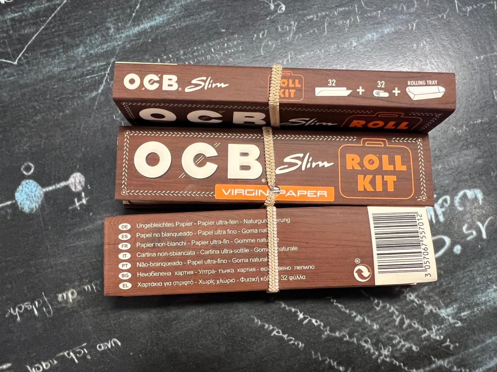 Ocb Tabacchi: 3 x OCB virgin slim Rolling Kit – Nuovo e nell'imballaggio originale da Buchs SG venduto da Pocolocoli 1