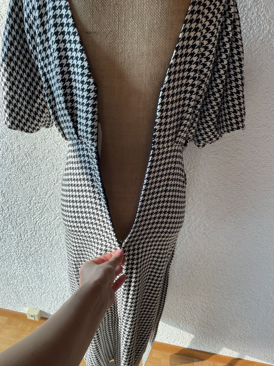 Zara Kleider: Zara Kleid Gr. S schwarz weiss Business Basic Office 95 – Gebraucht aus Vinelz von sonnenmond77 8