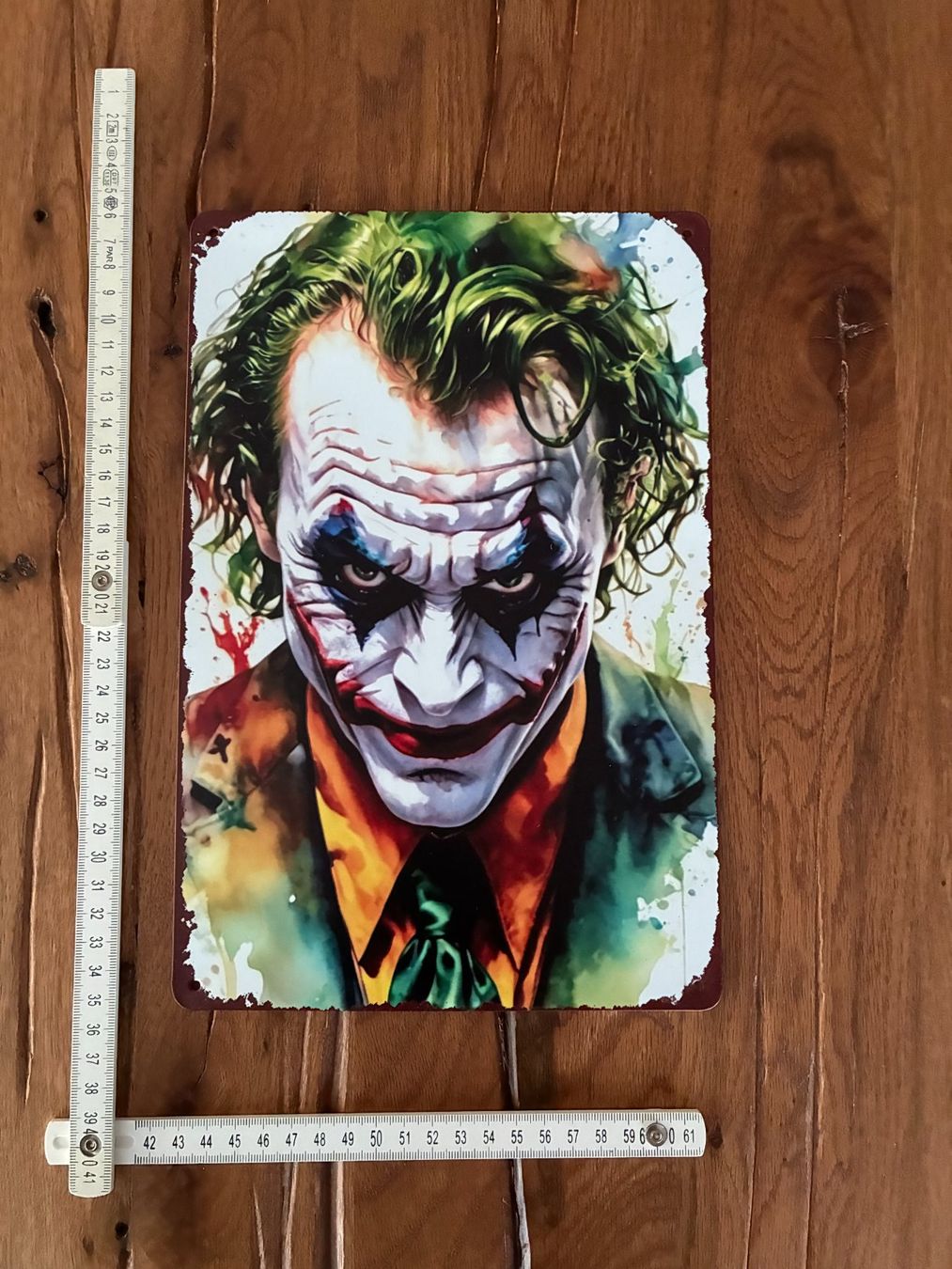 Figuren: The Joker - schönes Blechschild - 20 x 30CM -   neu!!! – Neu und originalverpackt aus Bremgarten AG von Eurotiz 1